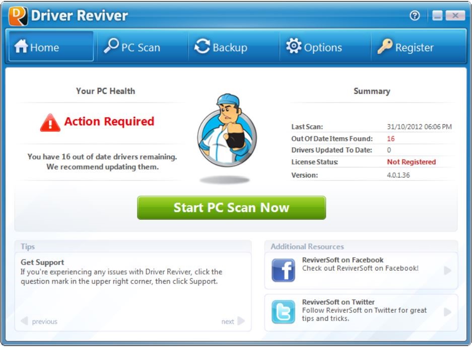 download the last version for android Driver Reviver 5.42.2.10