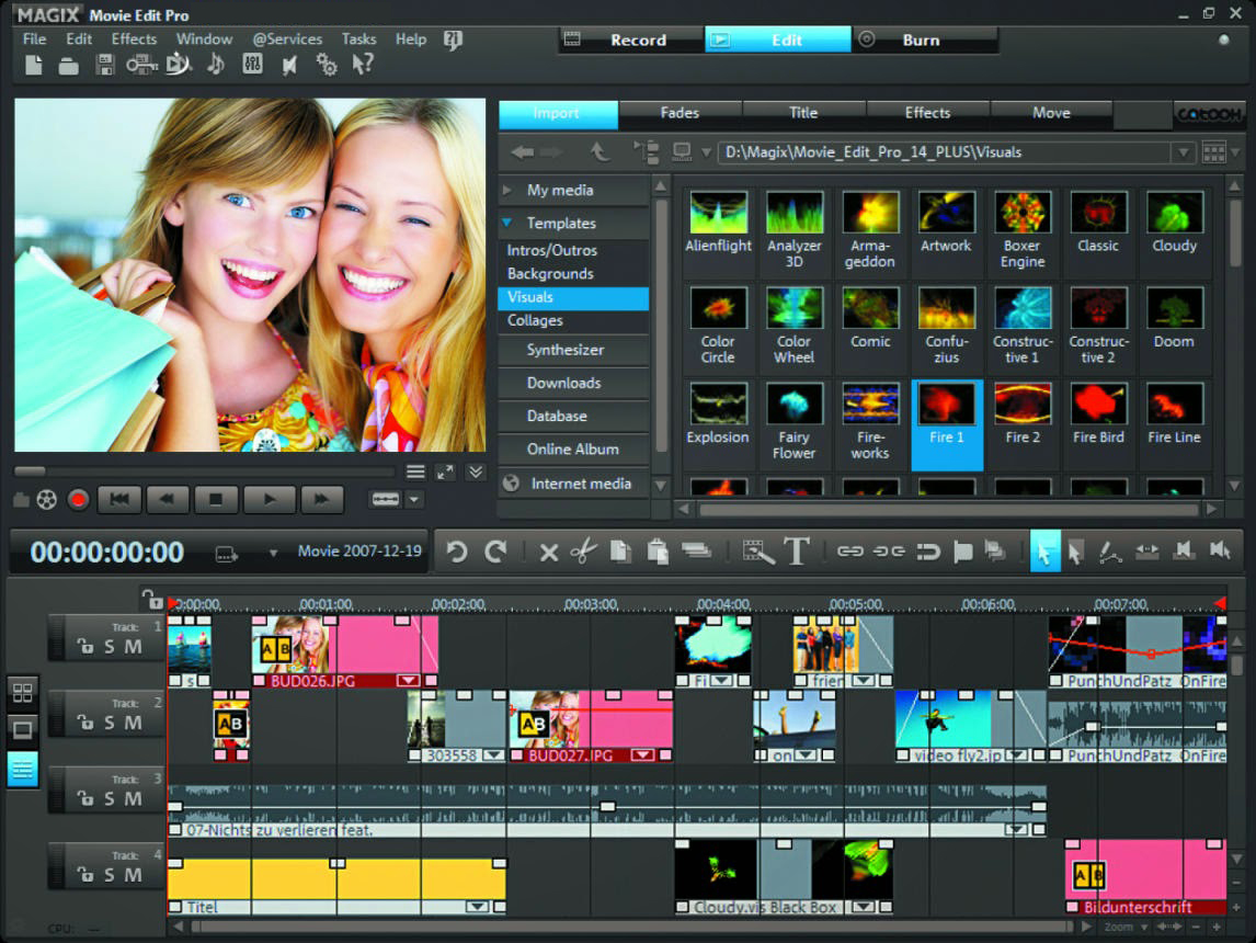 video editing software free download for pc