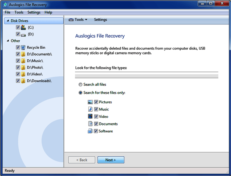 instal the new version for ios Auslogics File Recovery Pro 11.0.0.3