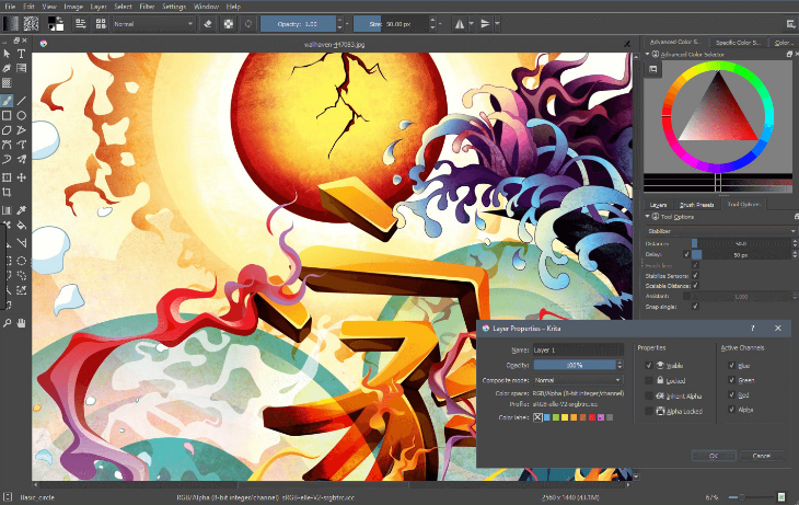 download the new version for ipod Krita 5.2.1