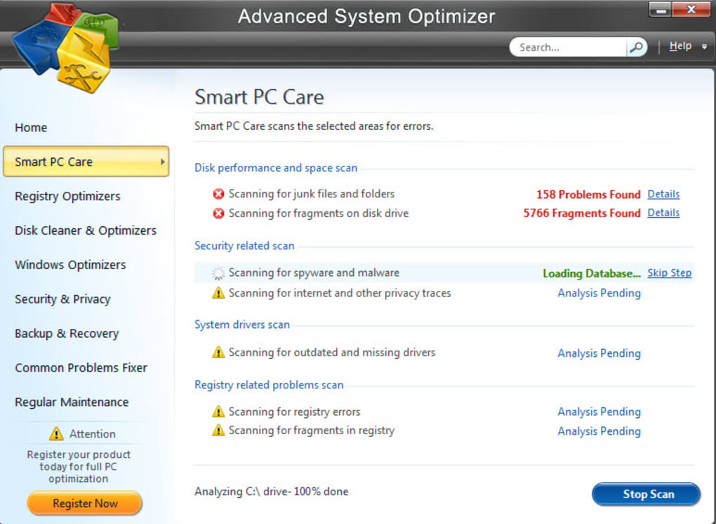 advanced system optimizer key