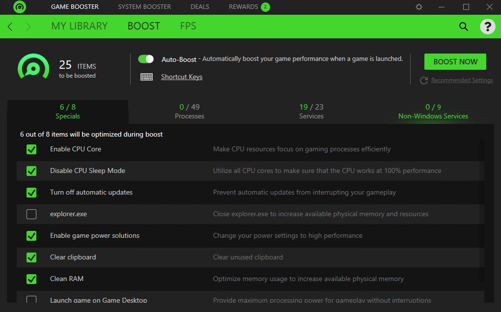 Razer Cortex Game Booster 10.8.15.0 download the new for ios