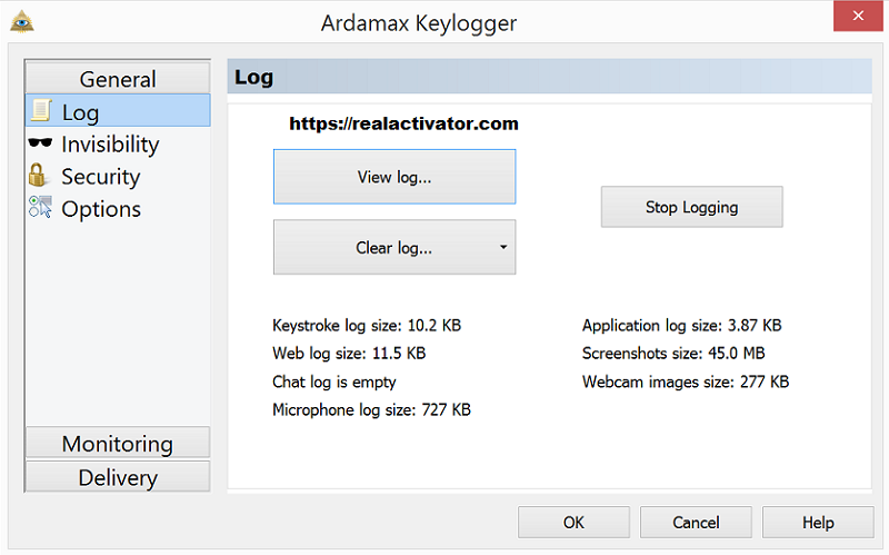 Install Keylogger Through Email