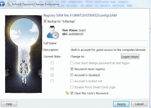 Active password changer как пользоваться windows 7