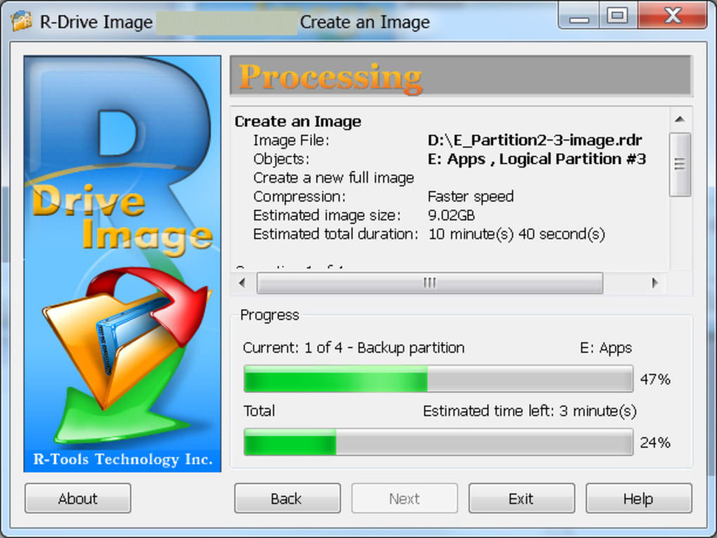 R-Drive Image 7.1.7110 instal the new version for ios