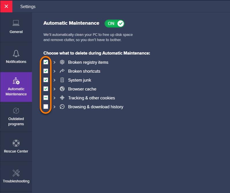 avast cleanup license free